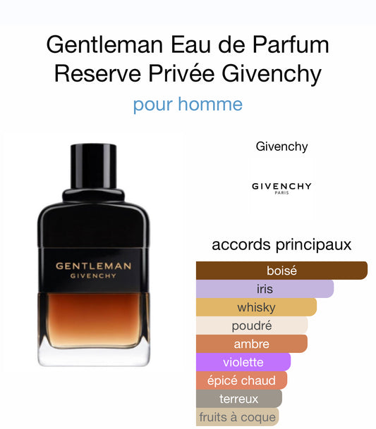 Gentleman Reserve privée