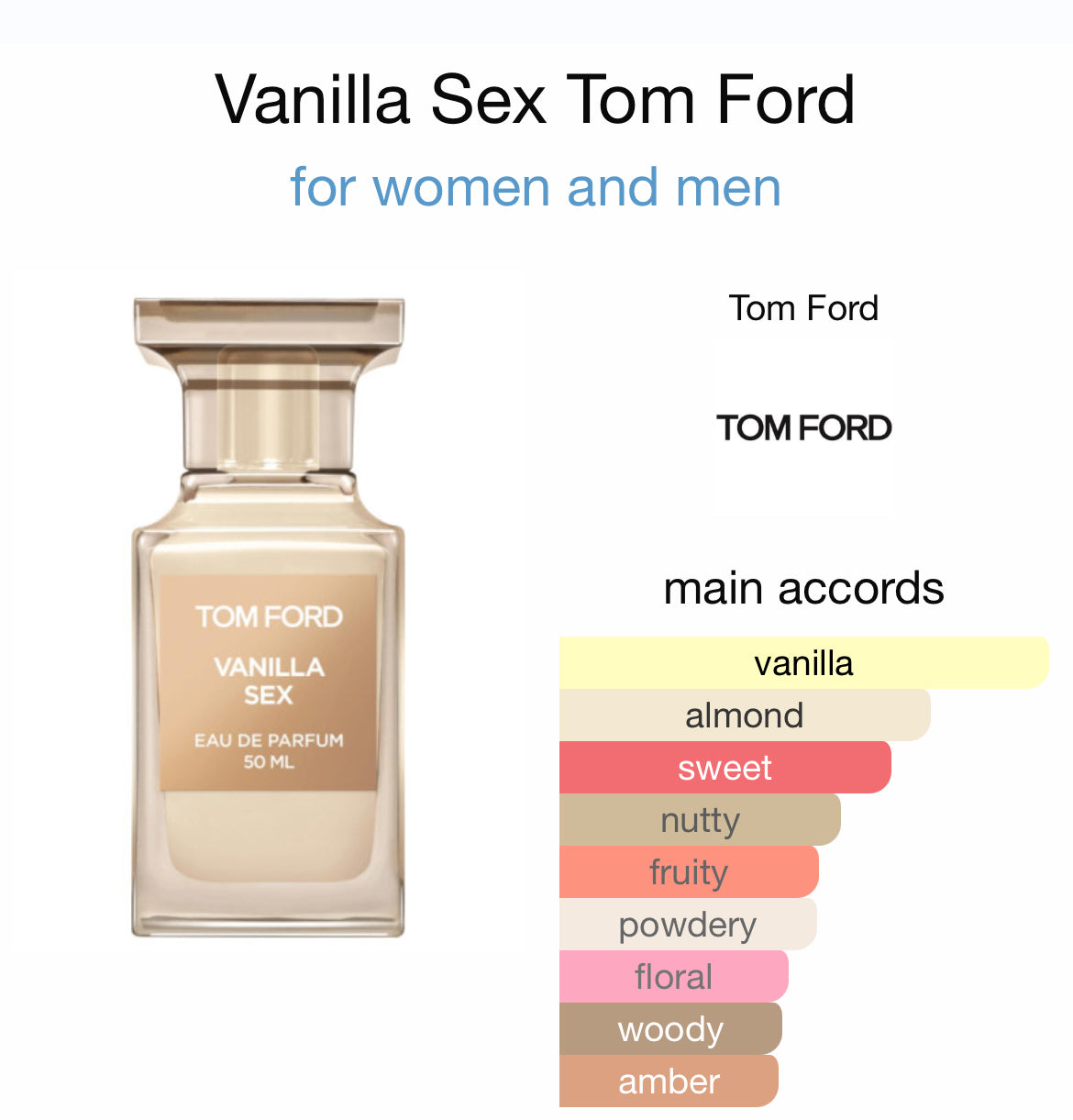 Vanilla sex Tom Ford